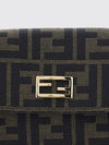tube ff monogram fabric mini cross-body bag