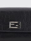 tube crinkled-effect calfskin mini cross-body bag