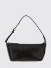 vanity crinkled leather mini bag with metal ff logo