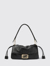 medium baguette lambskin nappa shoulder bag with drawstring
