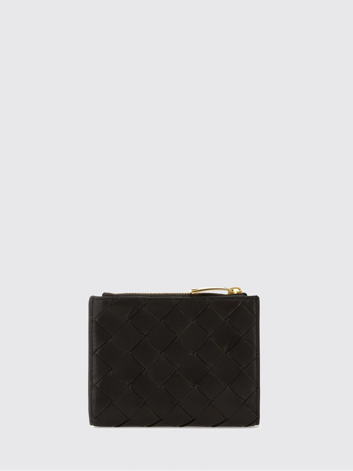 intrecciato calfskin bifold wallet