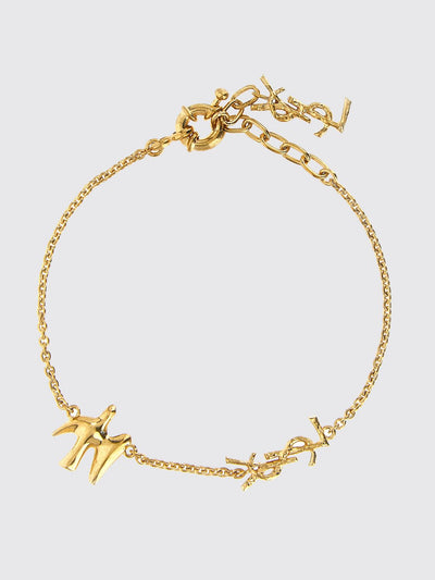 gold-tone brass bracelet