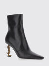 woman's flat ankle boot