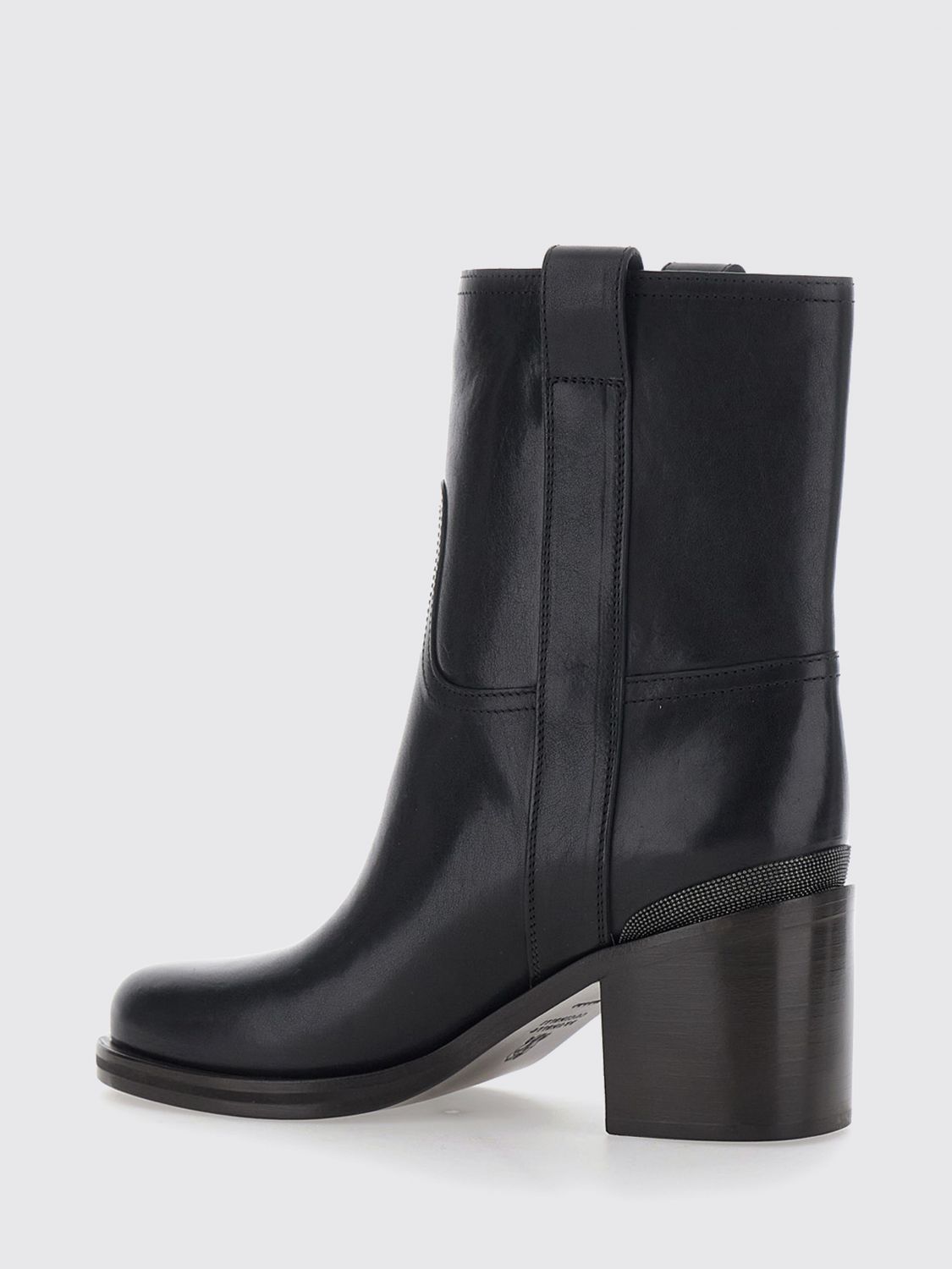 woman's flat ankle boot