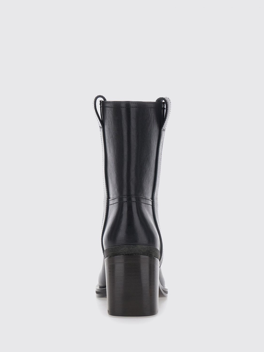 woman's flat ankle boot