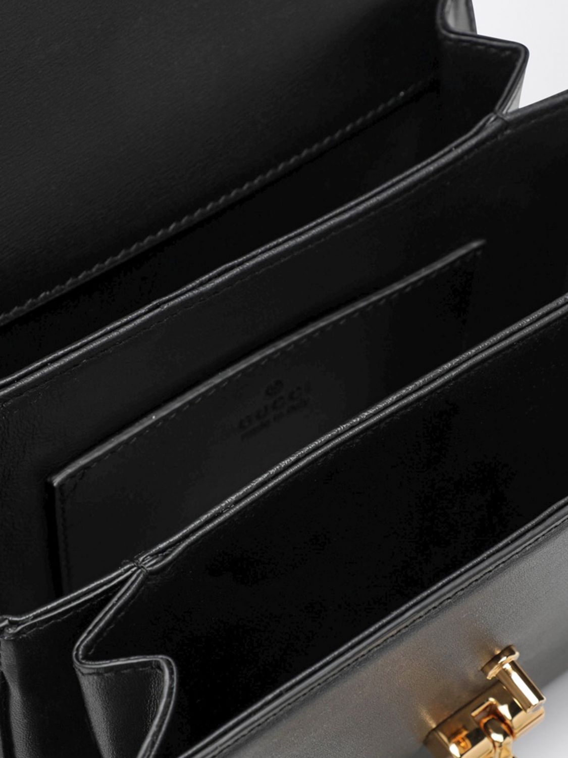 siena mini handbag in smooth calfskin with horsebit detail