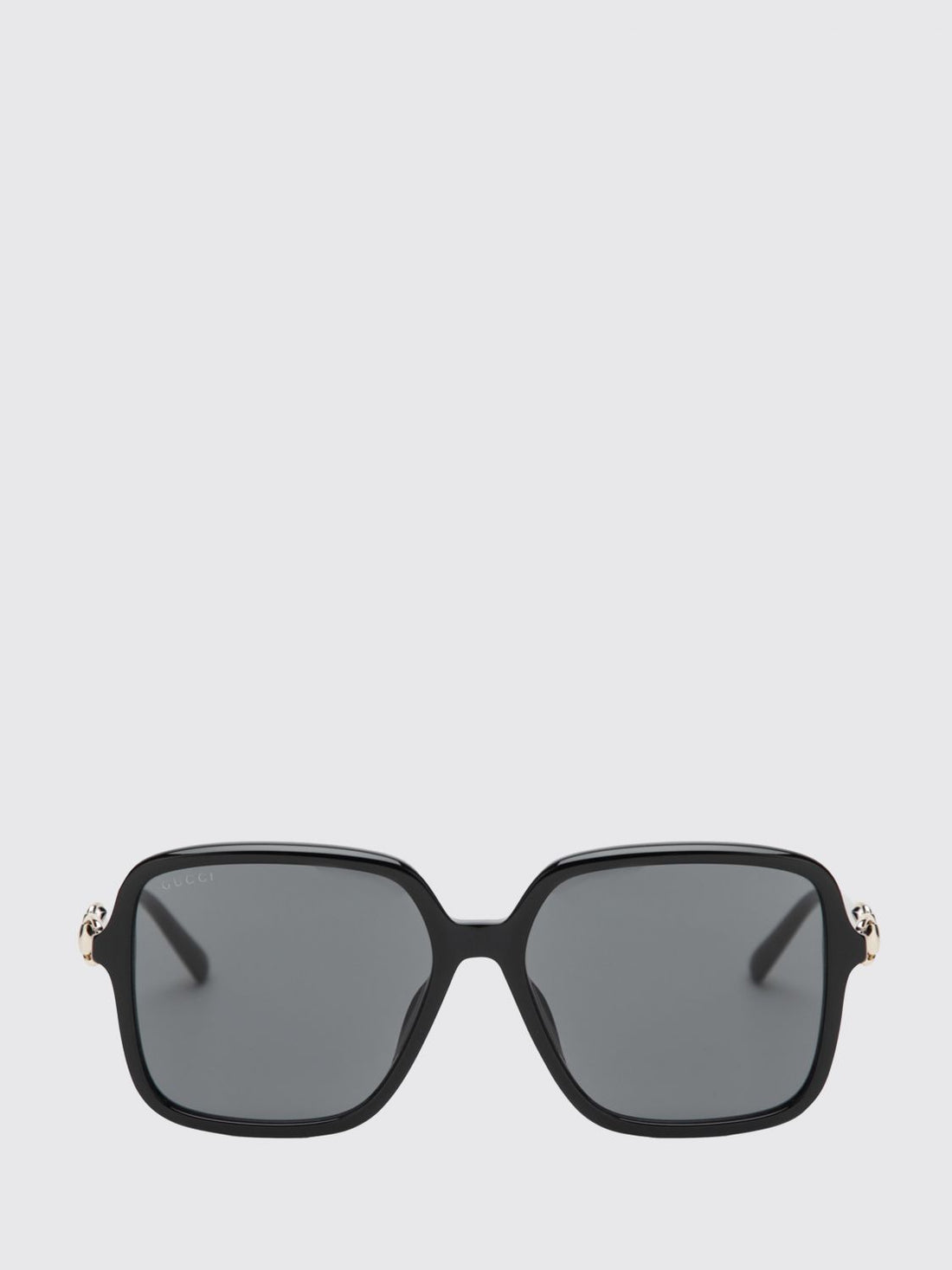 GUCCI OS classic cat-eye sunglasses in black acetate with horsebit detail