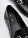 jordaan smooth leather loafers with gold-tone horsebit detail