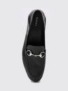 jordaan smooth leather loafers with gold-tone horsebit detail