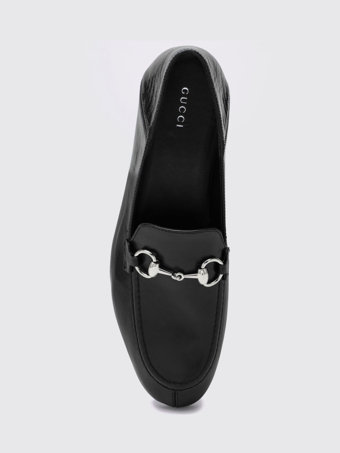 jordaan smooth leather loafers with gold-tone horsebit detail
