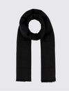 ff monogram jacquard wool, silk and cashmere blend scarf
