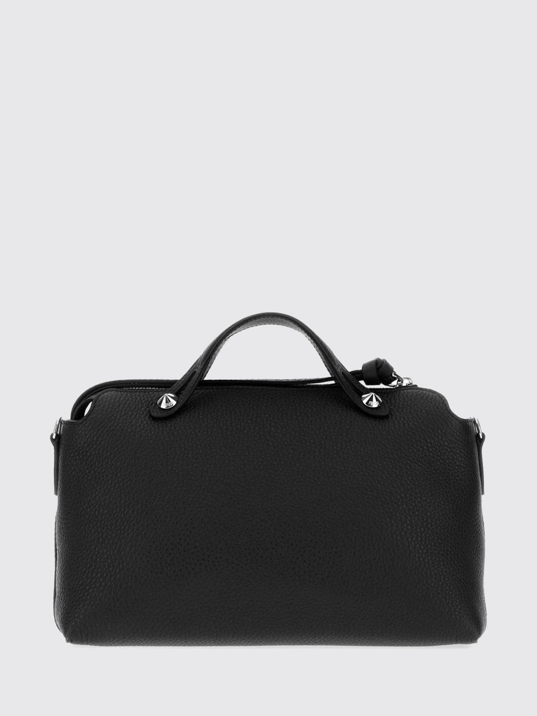 FENDI OS by the way grained calfskin leather handbag