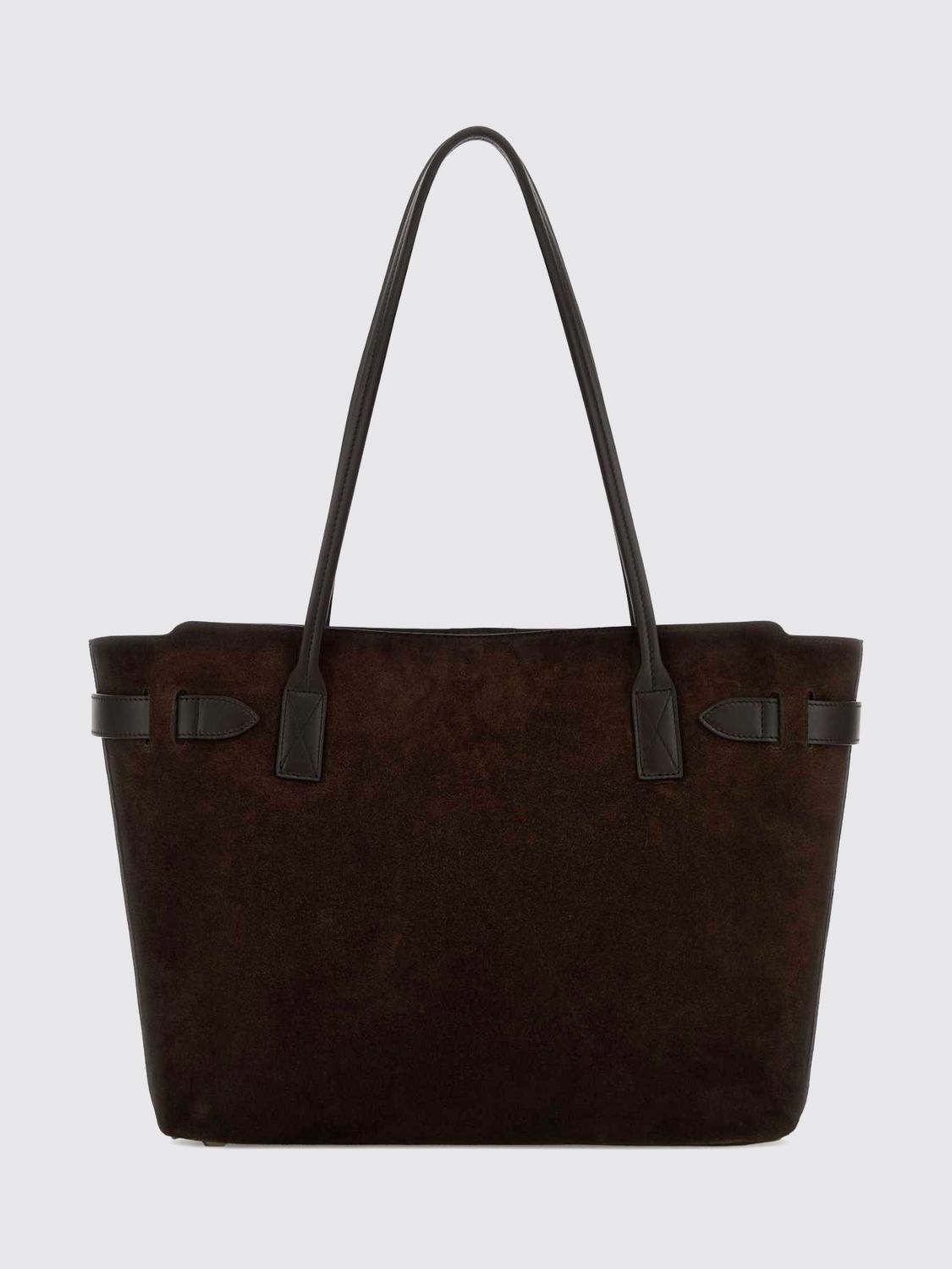 bel air medium calfskin leather tote bag with double handle