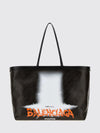 tote select large coated cotton tote bag with printed logo