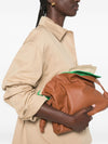 flamenco smooth calfskin clutch with removable shoulder strap