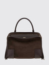 amazona 180 medium suede handbag with removable shoulder strap