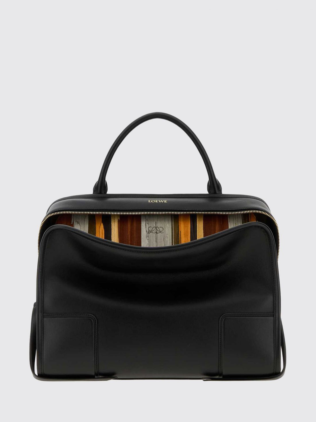 LOEWE OS amazona 180 calfskin handbag with removable shoulder strap