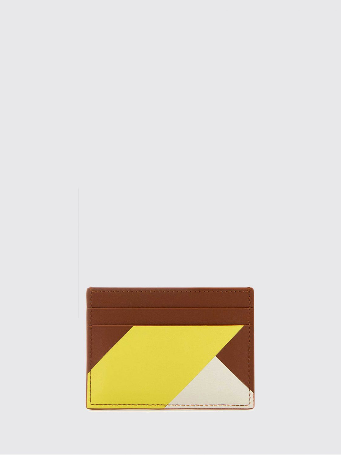 LOEWE OS anagram smooth calfskin leather card holder with monogram