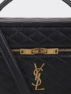 gaby vanity quilted lambskin mini bag with ysl monogram