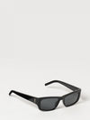 tortoiseshell acetate sunglasses with ysl monogram