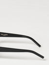 tortoiseshell acetate sunglasses with ysl monogram