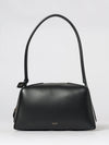 le bouledogue smooth calfskin leather shoulder bag