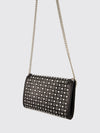 falabella eco alter mat mini crossbody bag with studs