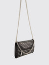 falabella eco alter mat mini crossbody bag with studs