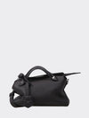 by the way grained calfskin mini bag with removable handles