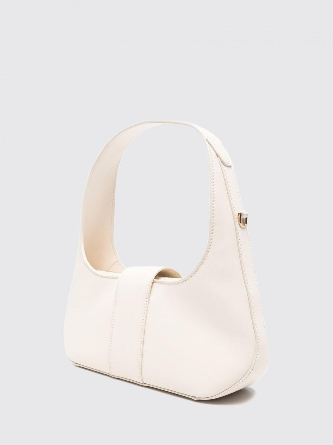 ROGER VIVIER OS belle vivier smooth leather hobo bag with iconic buckle