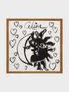 woman's neck scarf