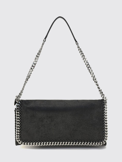 falabella alter mat shoulder bag with chain trim