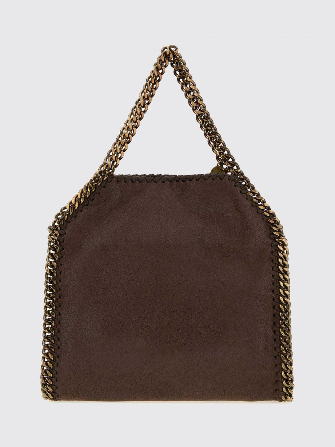 STELLA MCCARTNEY OS falabella mini bag in eco alter mat with chain trim