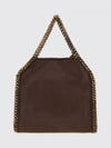 falabella mini bag in eco alter mat with chain trim