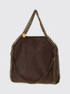 falabella mini bag in eco alter mat with chain trim