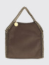 falabella mini bag in eco alter mat with chain trim