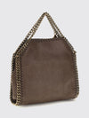 falabella mini bag in eco alter mat with chain trim