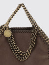 falabella mini bag in eco alter mat with chain trim