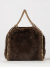 small falabella faux fur tote bag