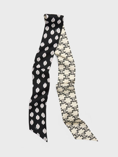 woman's neck scarf