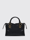 le city uptown studded and embroidered leather handbag