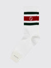 striped gg monogram cotton-blend socks