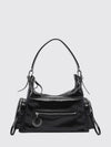 dartmoor naplak shoulder bag with metallic logo