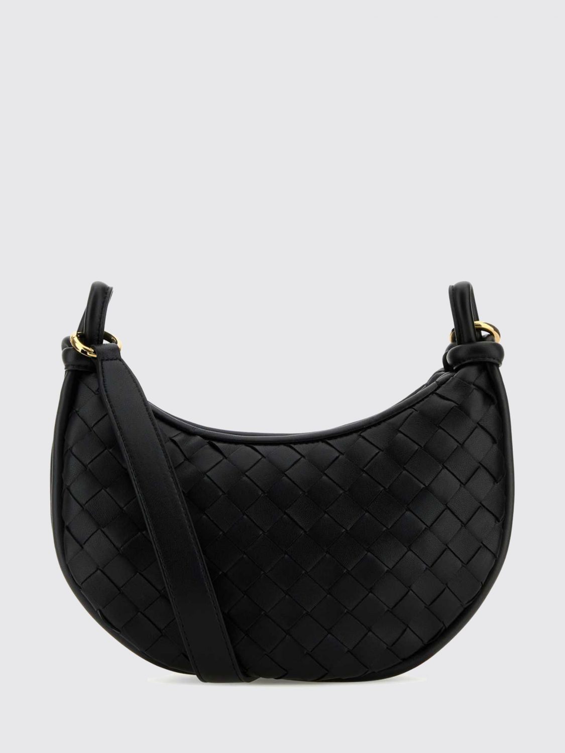 gemelli intrecciato lambskin crossbody bag