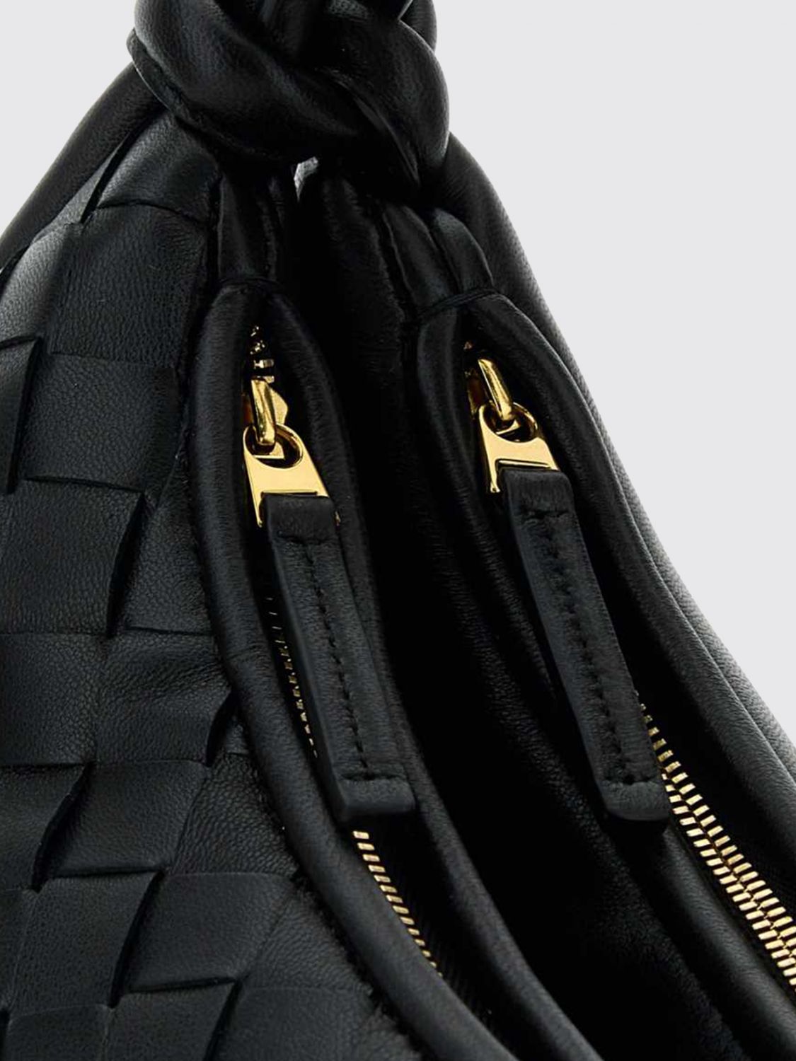 gemelli intrecciato lambskin crossbody bag
