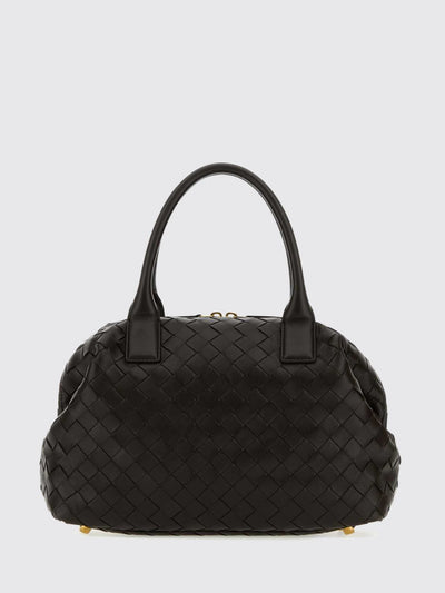 intrecciato nappa leather mini handbag with shoulder strap