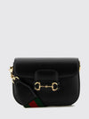 horsebit 1955 mini leather shoulder bag with removable strap