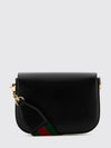 horsebit 1955 mini leather shoulder bag with removable strap
