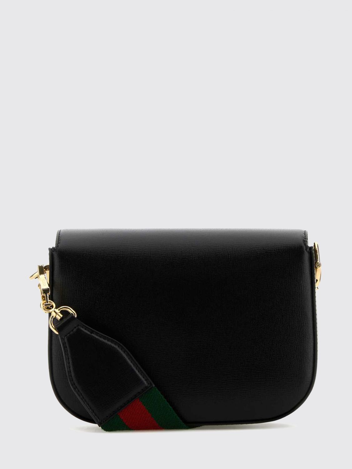 horsebit 1955 mini leather shoulder bag with removable strap