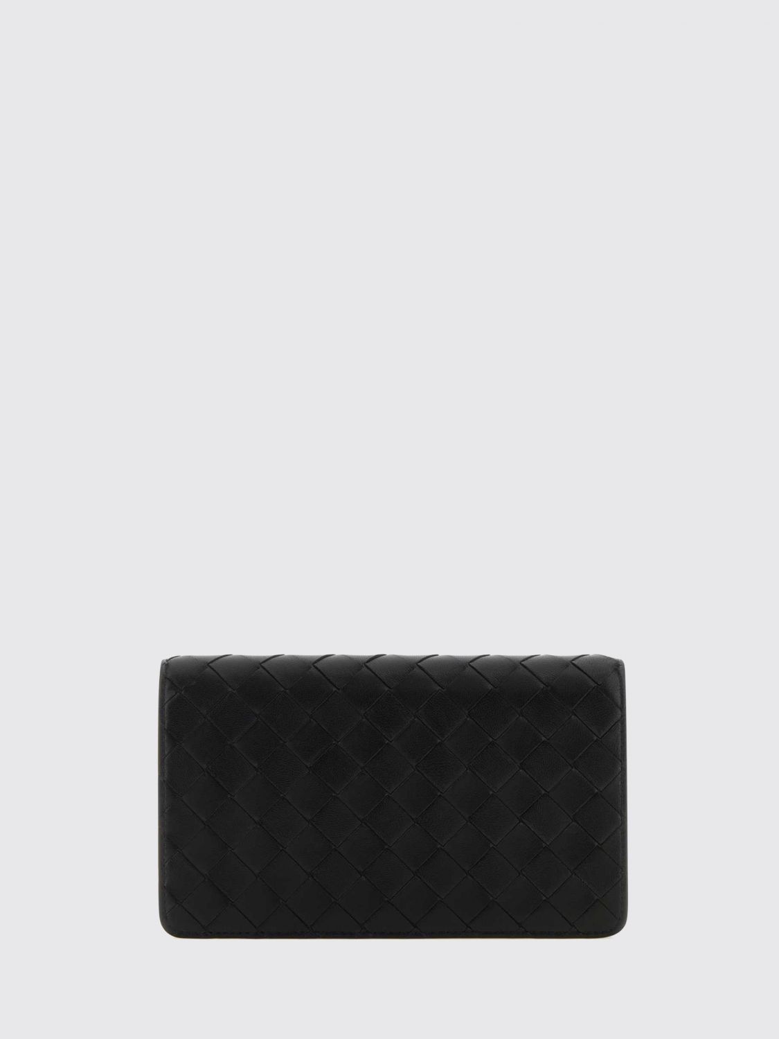 intrecciato nappa leather wallet on chain mini bag